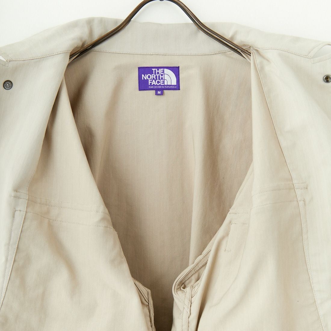 THE NORTH FACE PURPLE LABEL [ザ ノースフェイス パープルレーベル] ヘリンボーンフィールドジャケット [N25SA034] LB L BEIG