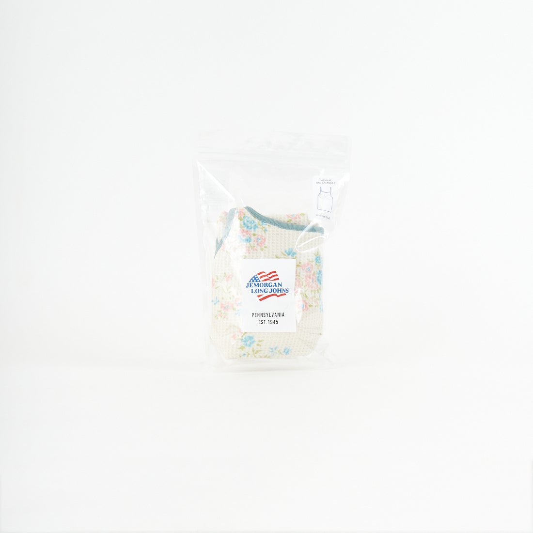 JE MORGAN [ジェイイーモーガン] 別注 TCワッフルカップ付きキャミソール [JF786-29S-JF] NAT/FANCY