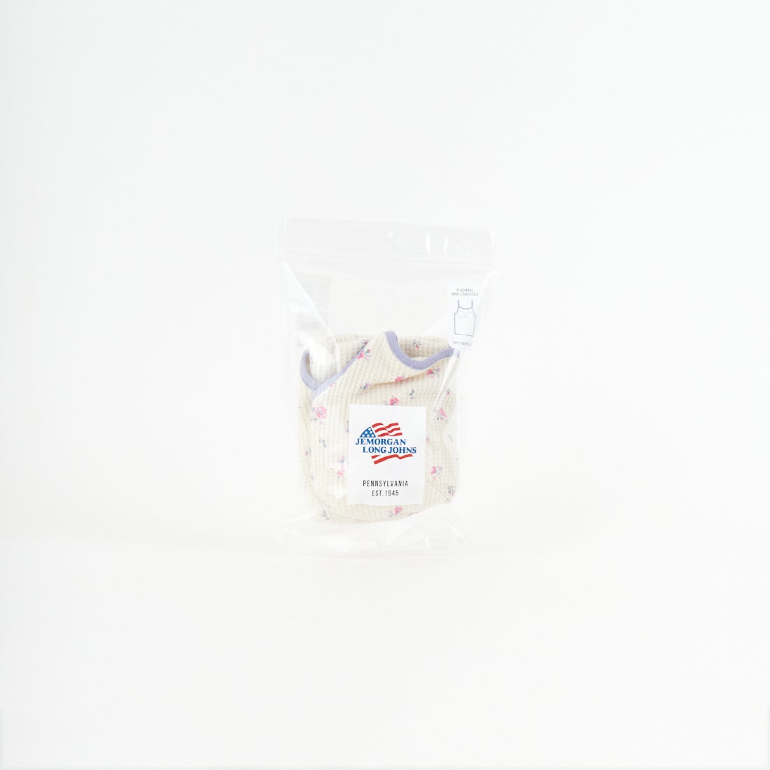 JE MORGAN [ジェイイーモーガン] 別注 TCワッフルカップ付きキャミソール [JF786-29S-JF] NAT/PINK P