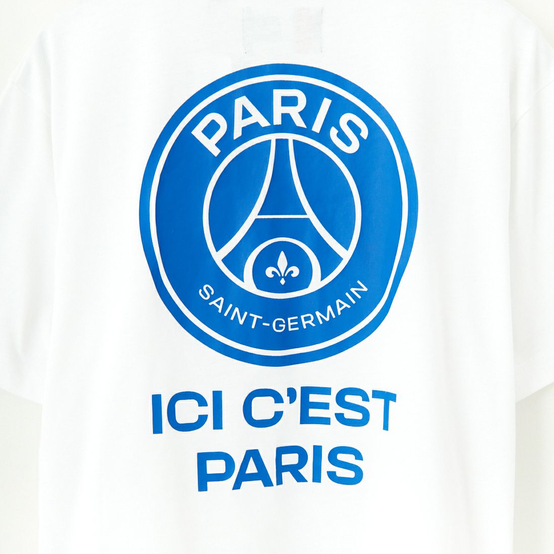PARIS SAINT-GERMAN [パリ・サンジェルマン] PSGロゴ バックプリントTシャツ [PS0125SS0004] WHITE