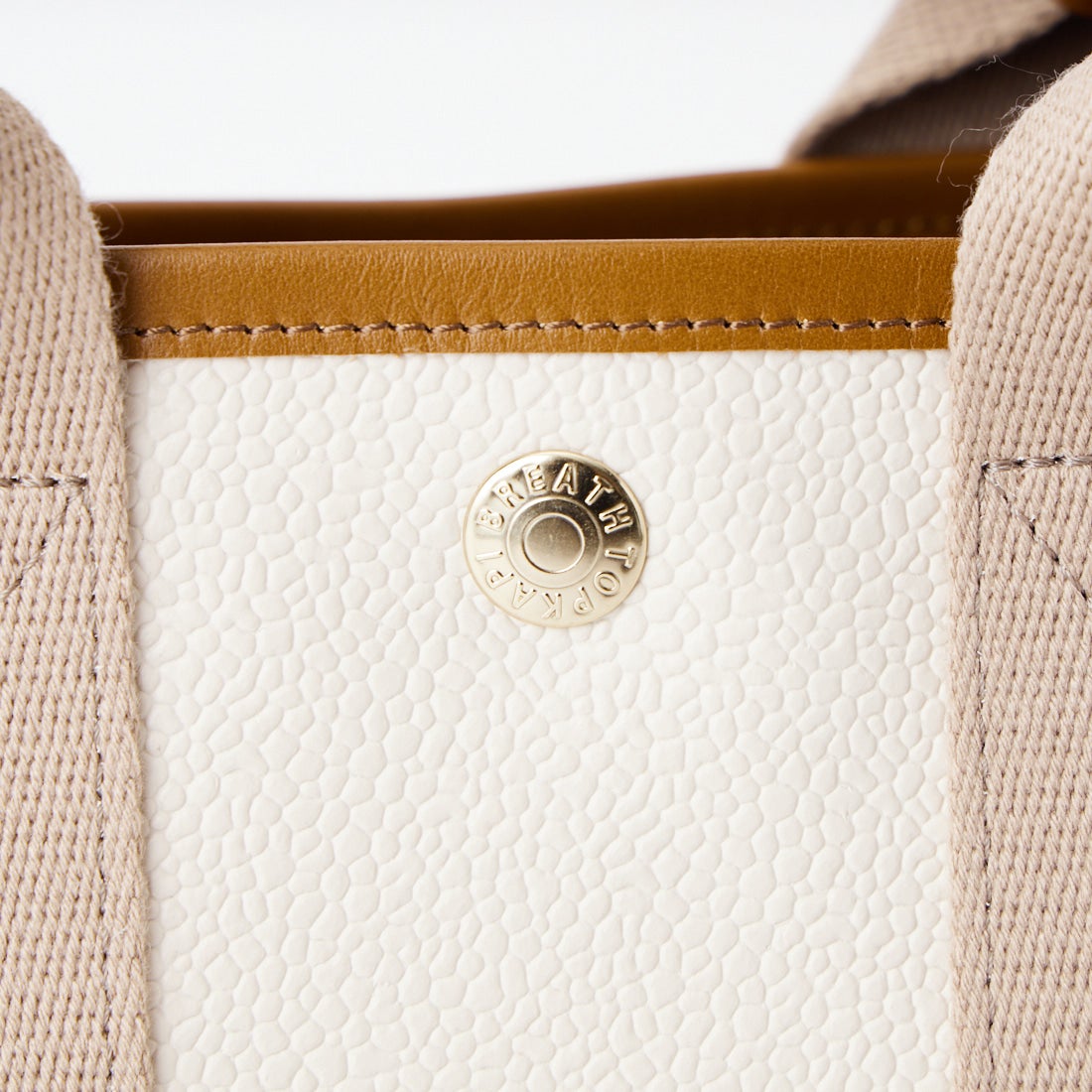 TREASURE TOPKAPI [トレジャートプカピ] スコッチグレイン スモールトートバッグ [503-08-0120200] 15 ﾍﾟｰﾙﾍﾞｰ