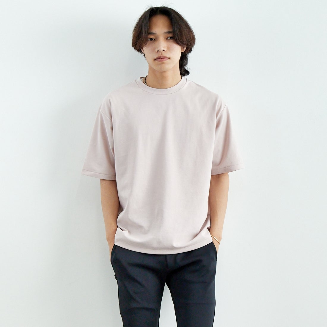 D.PINK&&モデル身長：179cm 着用サイズ：L&&