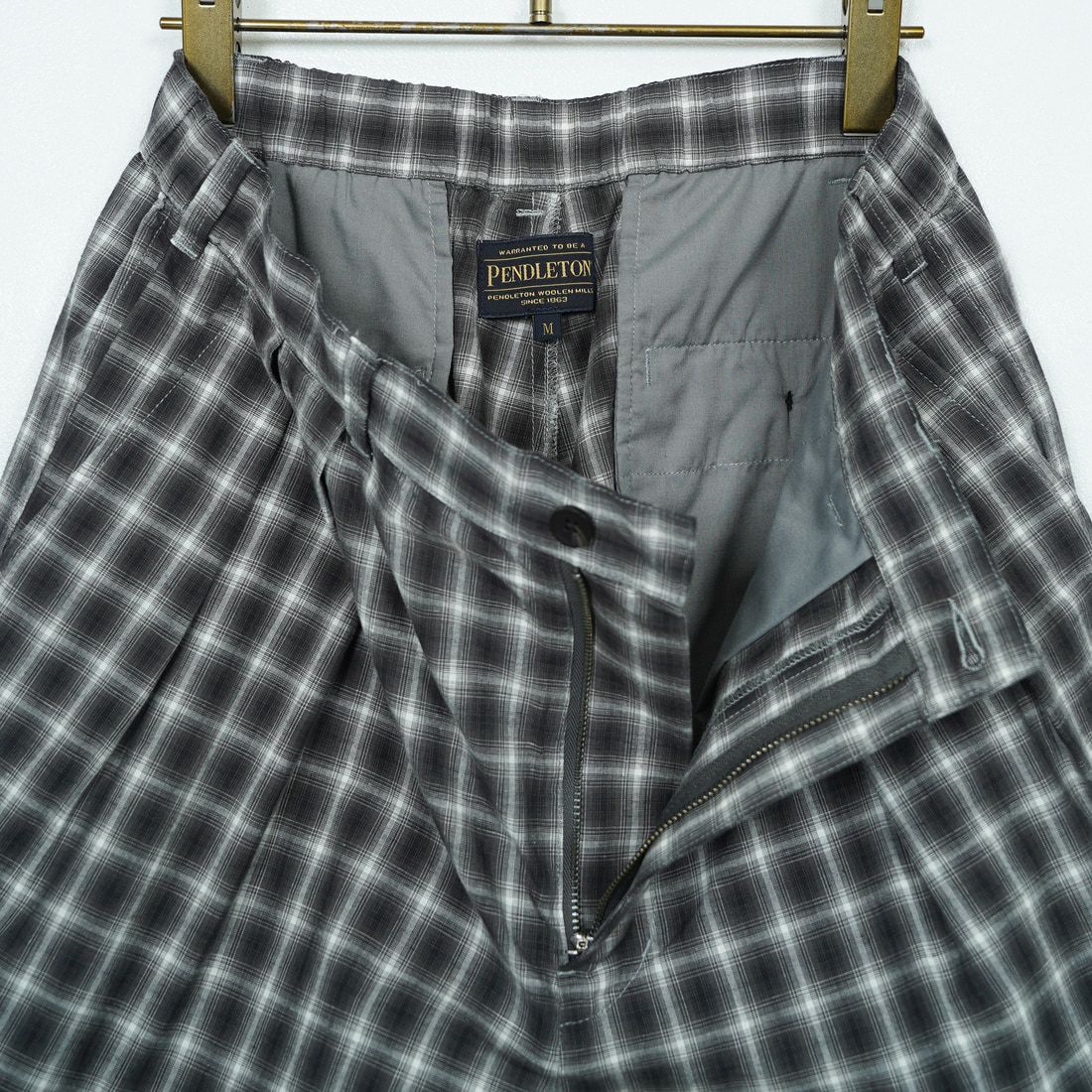 PENDLETON [ペンドルトン] 2タックショーツ [5275-0004] 75 GRAY/WH
