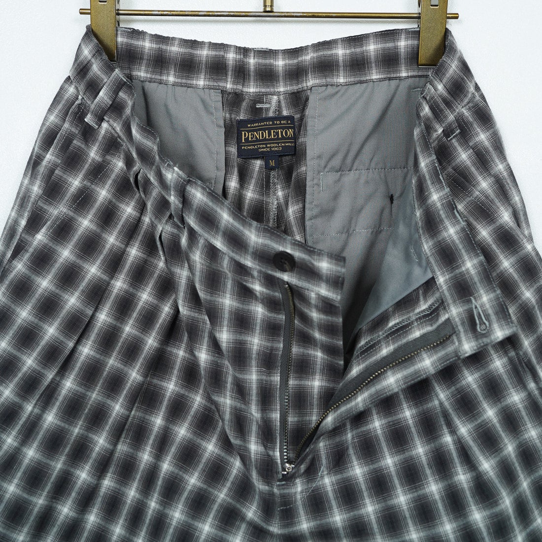 PENDLETON [ペンドルトン] 2タックショーツ [5275-0004] 75 GRAY/WH