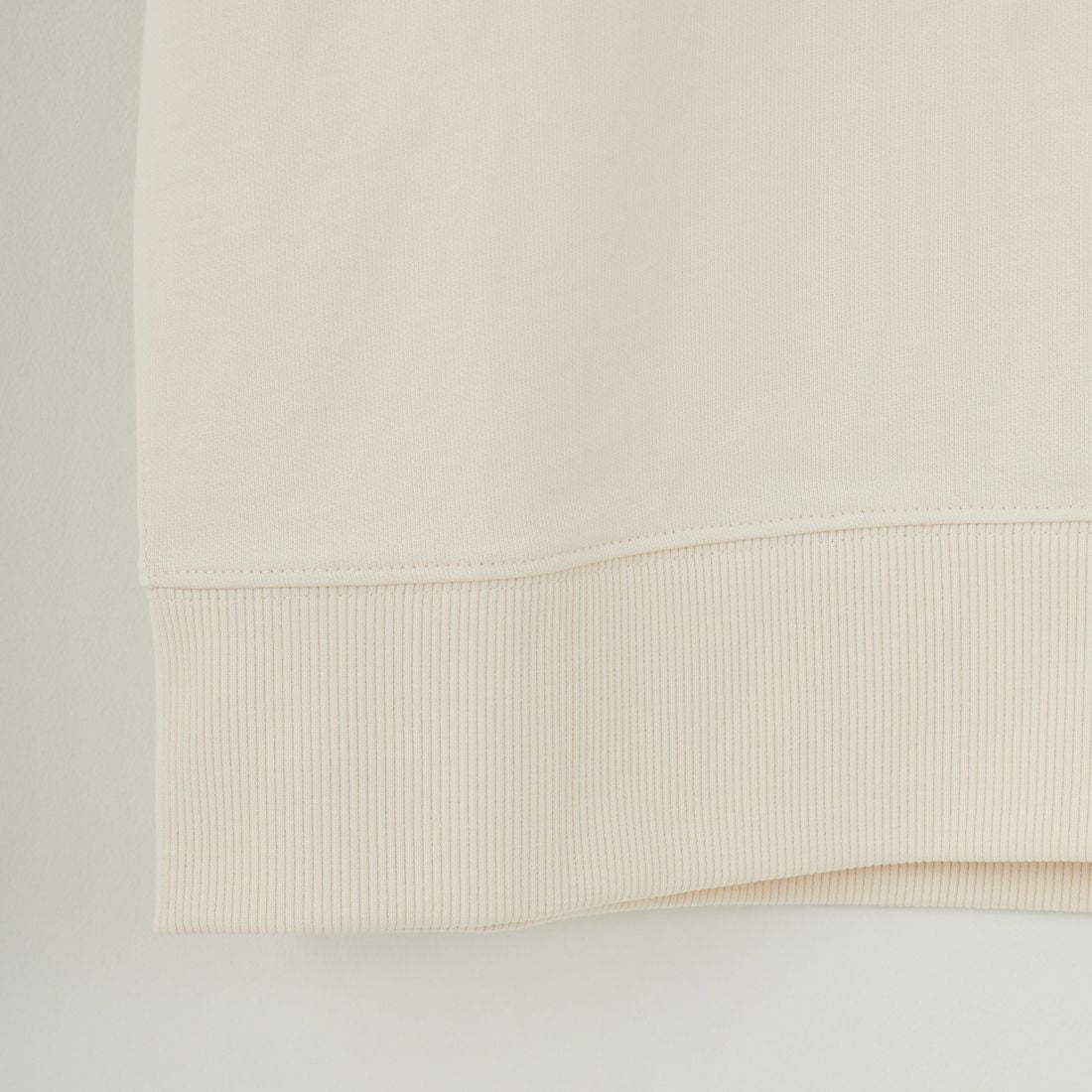 LACOSTE [ラコステ] ロゴ刺繍ショートスリーブスウェット [SH6418] XFJ ECRU