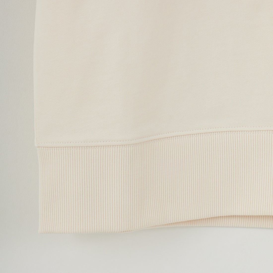 LACOSTE [ラコステ] ロゴ刺繍ショートスリーブスウェット [SH6418] XFJ ECRU