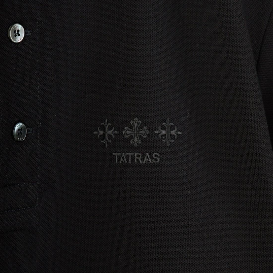 TATRAS [タトラス] GEO ポロシャツ [MTAT25S8272-M] BLACK
