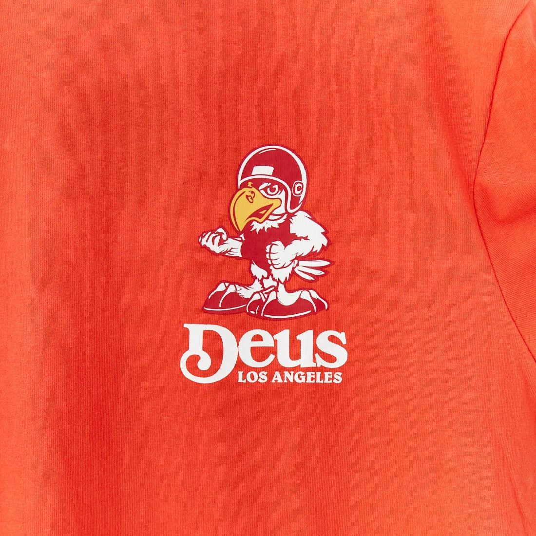 DEUS EX MACHINA [デウス エクス マキナ] RAPTOR ショートスリーブTシャツ [DMP251947B] TANGERINE