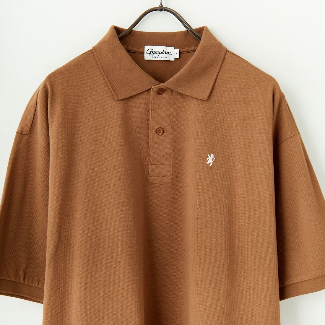 Gymphlex [ジムフレックス] ショートスリーブポロシャツ [GY-C0443SJC] CAMEL