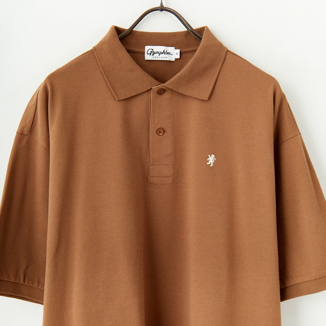 Gymphlex [ジムフレックス] ショートスリーブポロシャツ [GY-C0443SJC] CAMEL
