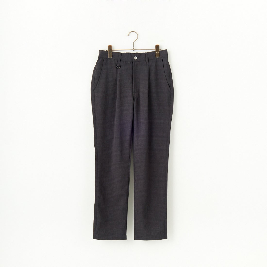Jeans Factory Clothes [ジーンズファクトリークローズ] EVALETリランチャ1Pイージートラウザー [JFC-252-004] CHK BLK