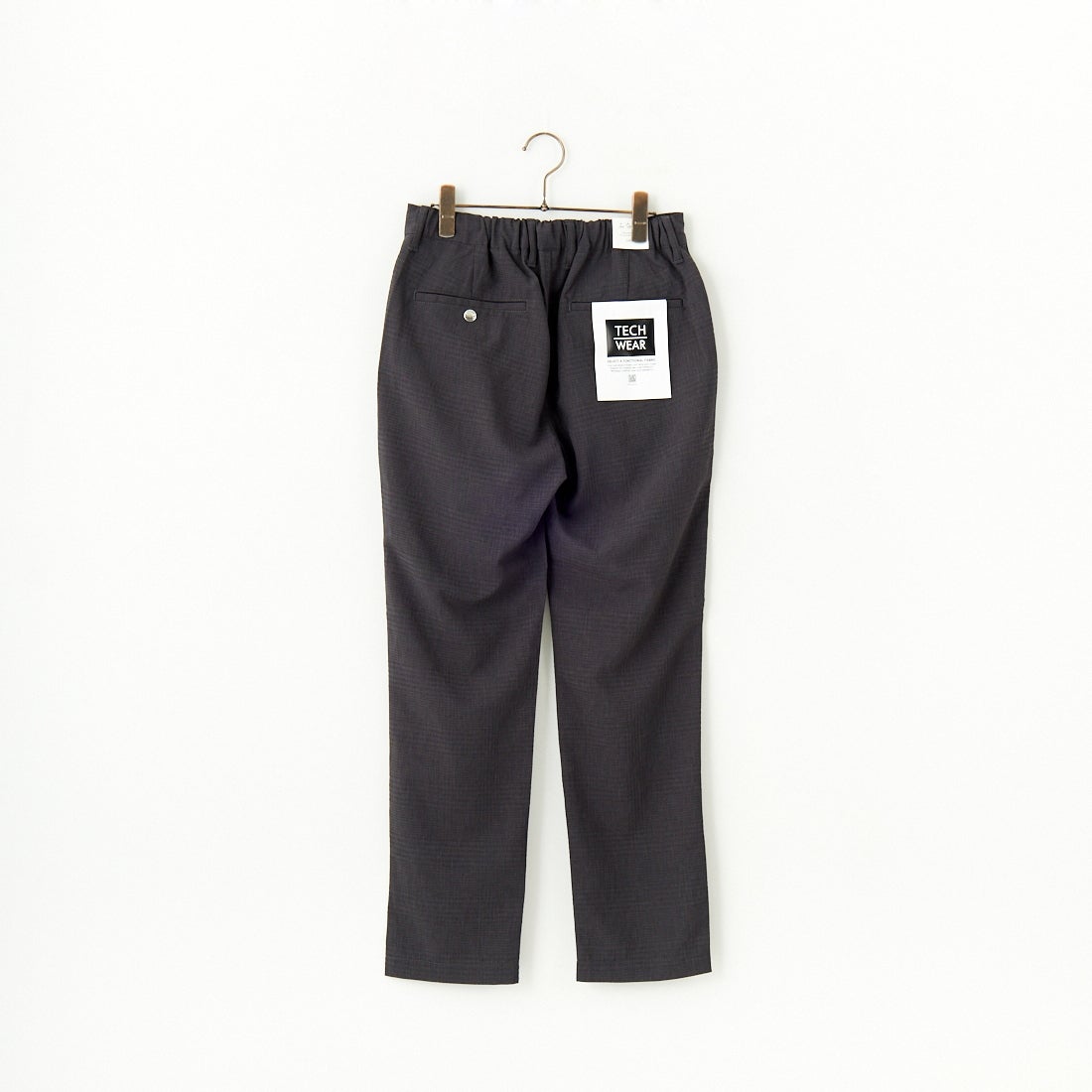 Jeans Factory Clothes [ジーンズファクトリークローズ] EVALETリランチャ1Pイージートラウザー [JFC-252-004] CHK BLK