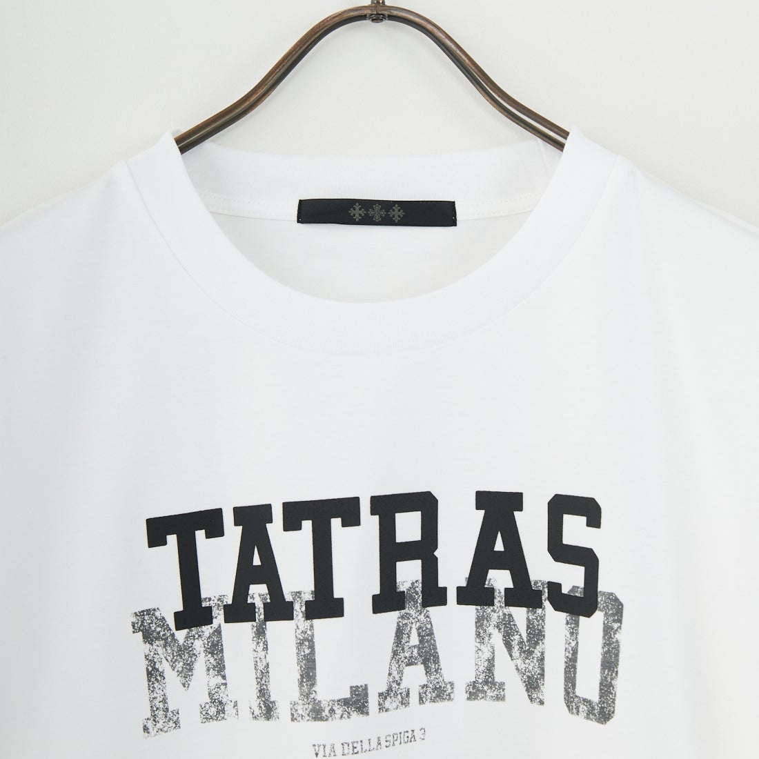 TATRAS [タトラス] INIGO ショートスリーブTシャツ [MTKE25S8036-M] WHITE