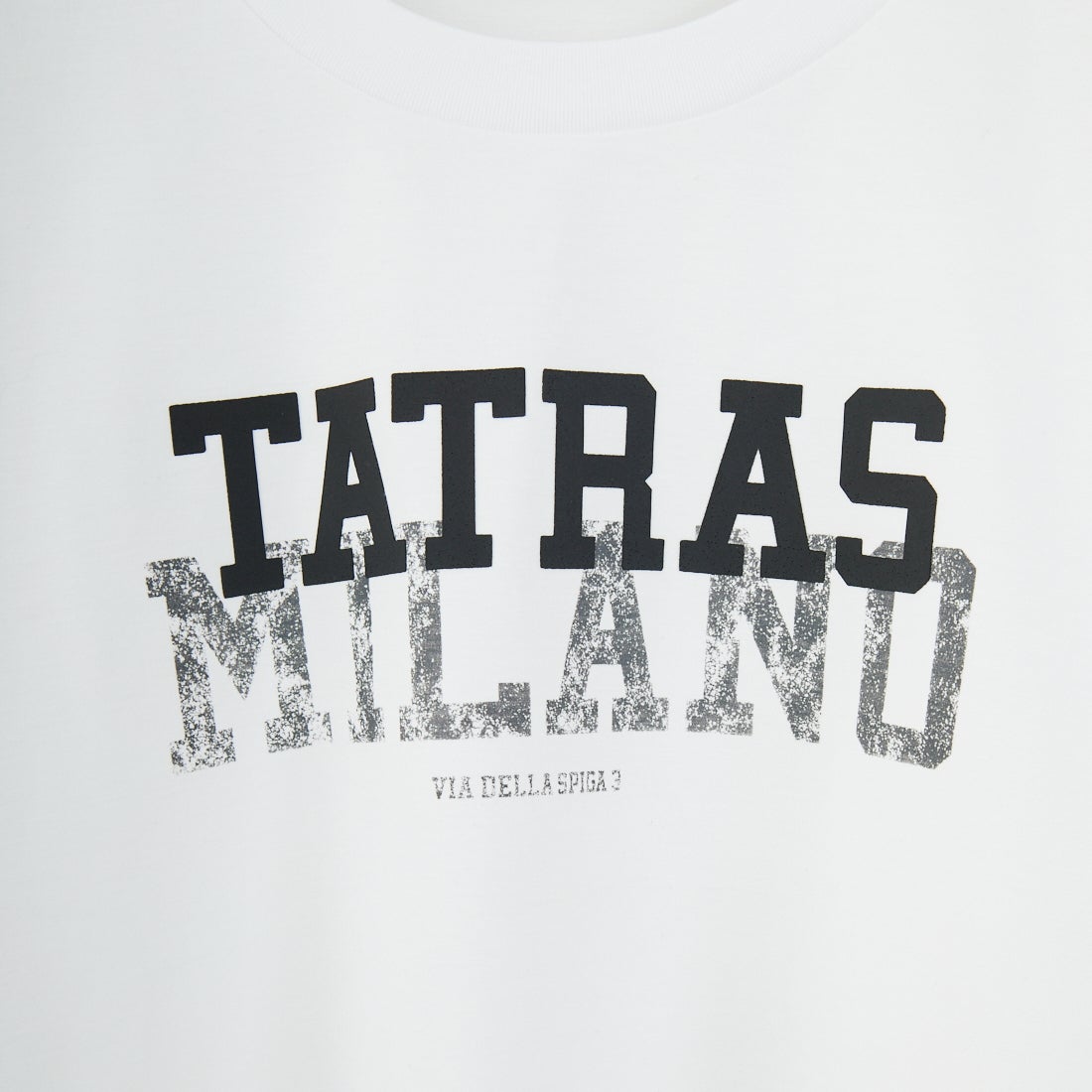 TATRAS [タトラス] INIGO ショートスリーブTシャツ [MTKE25S8036-M] WHITE