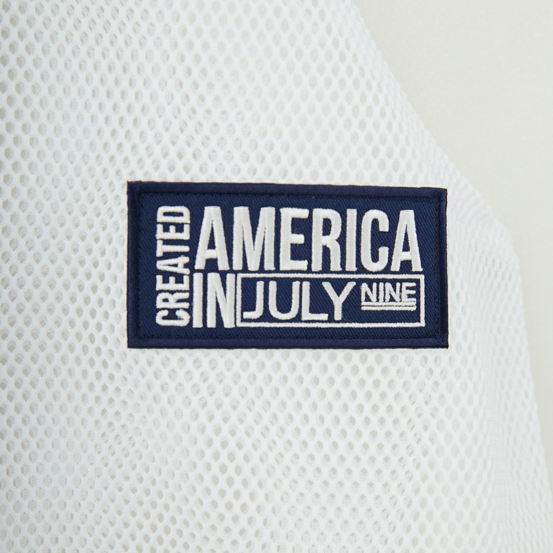 JULY NINE [ジュライナイン] ビブメッシュベスト [JLN1000028] WHITE