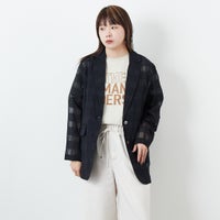 ﾌﾞﾗｯｸ&&モデル身長：167cm 着用サイズ：2&&