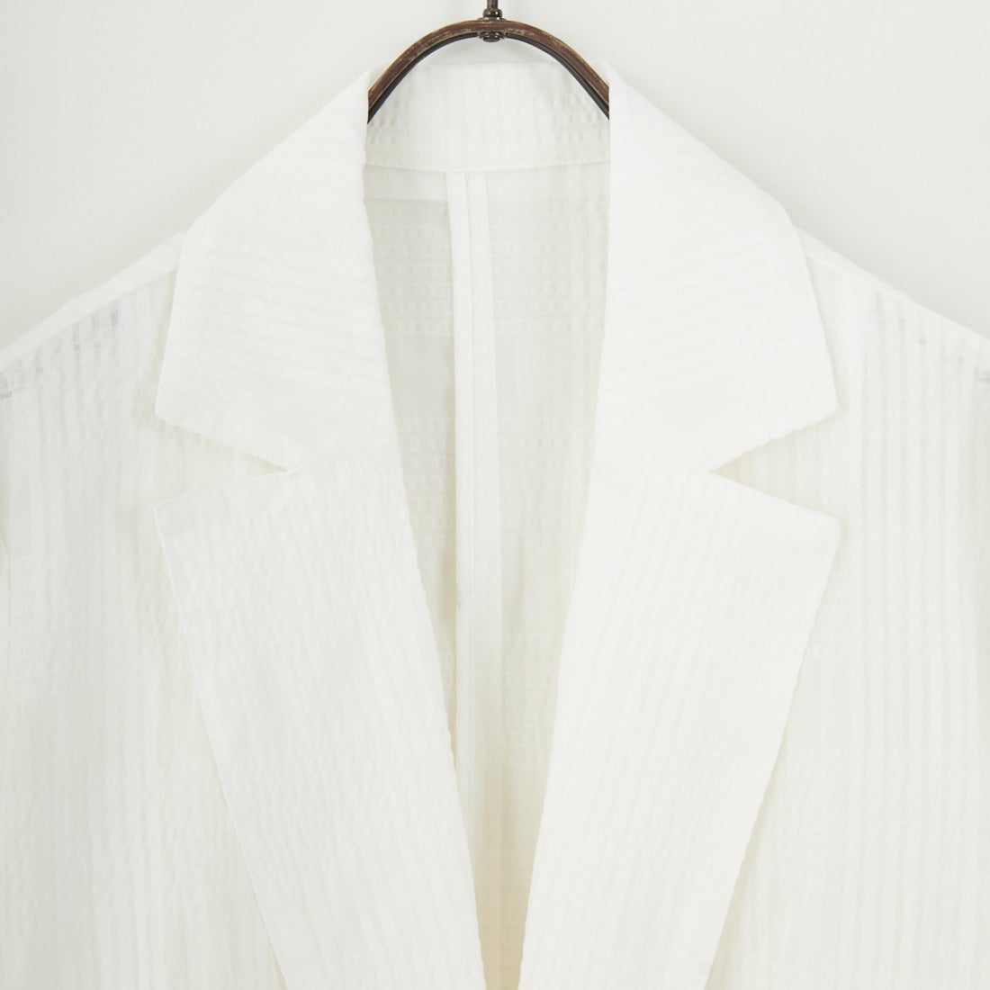 CLOCHE [クロシェ] シアーチェックジャケット [51085033] ｵﾌ