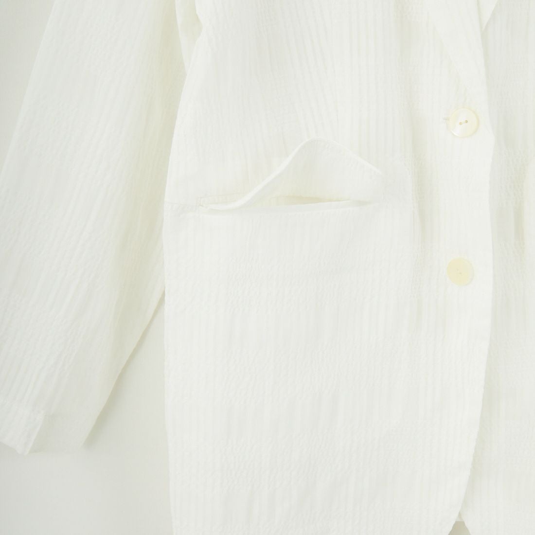 CLOCHE [クロシェ] シアーチェックジャケット [51085033] ｵﾌ