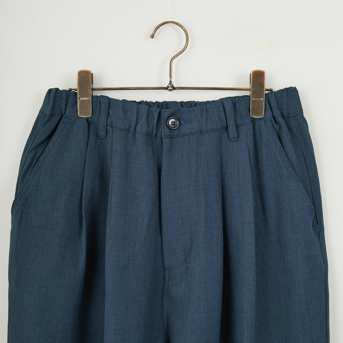 Noir Fabrik [ヌワールファブリック] LINOTECH ワイドスラックス [NF-252-005] 550 D.BLUE