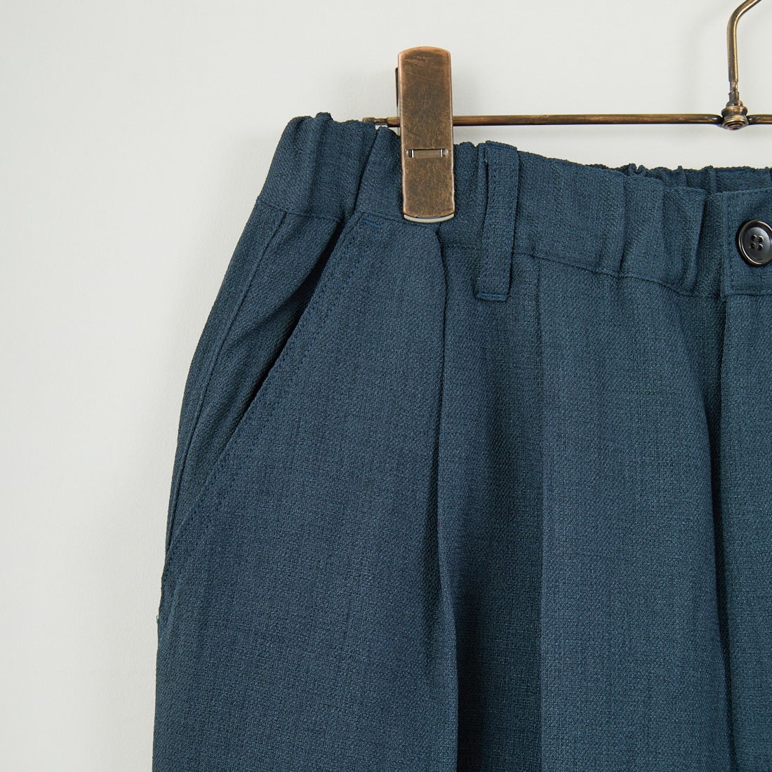 Noir Fabrik [ヌワールファブリック] LINOTECH ワイドスラックス [NF-252-005] 550 D.BLUE