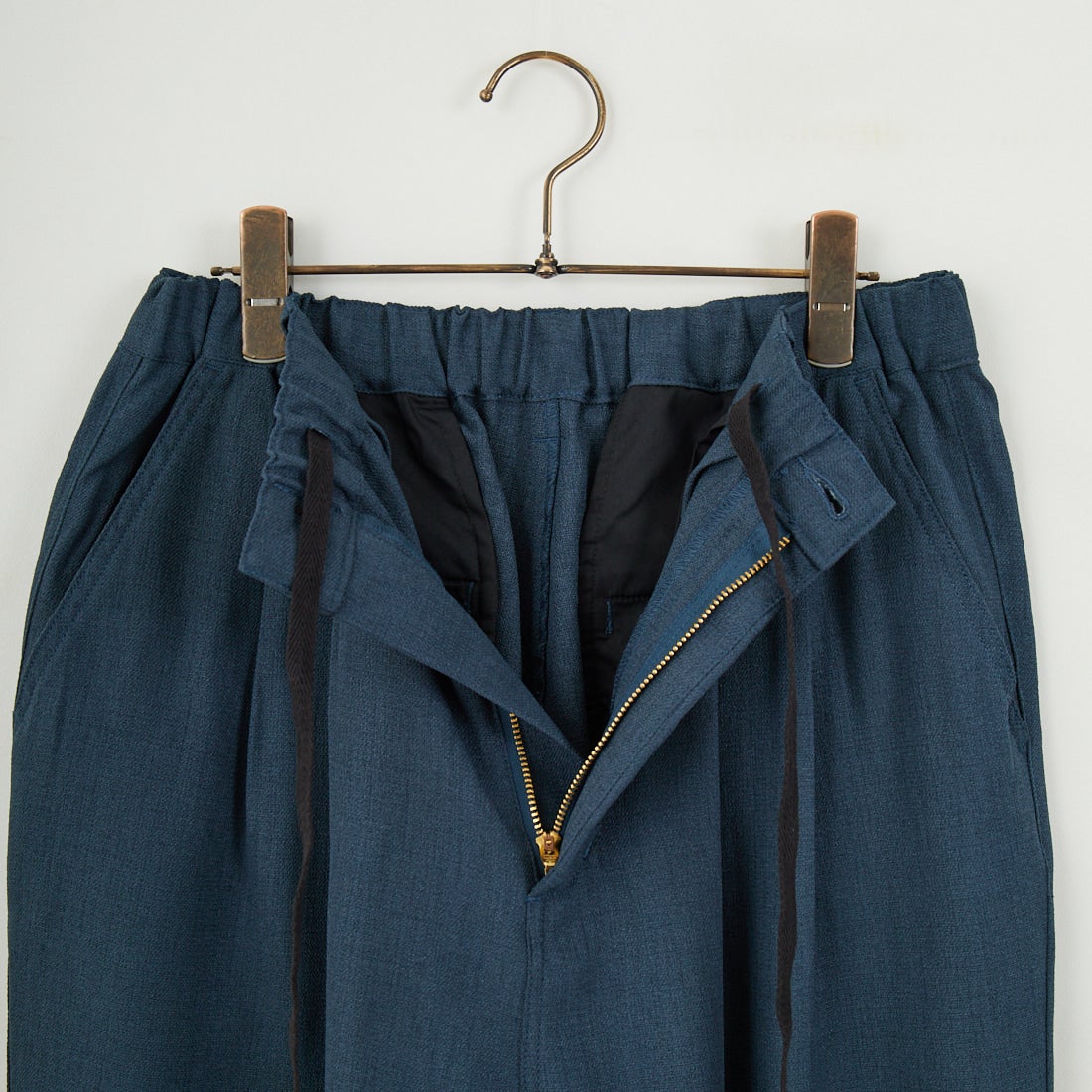 Noir Fabrik [ヌワールファブリック] LINOTECH ワイドスラックス [NF-252-005] 550 D.BLUE