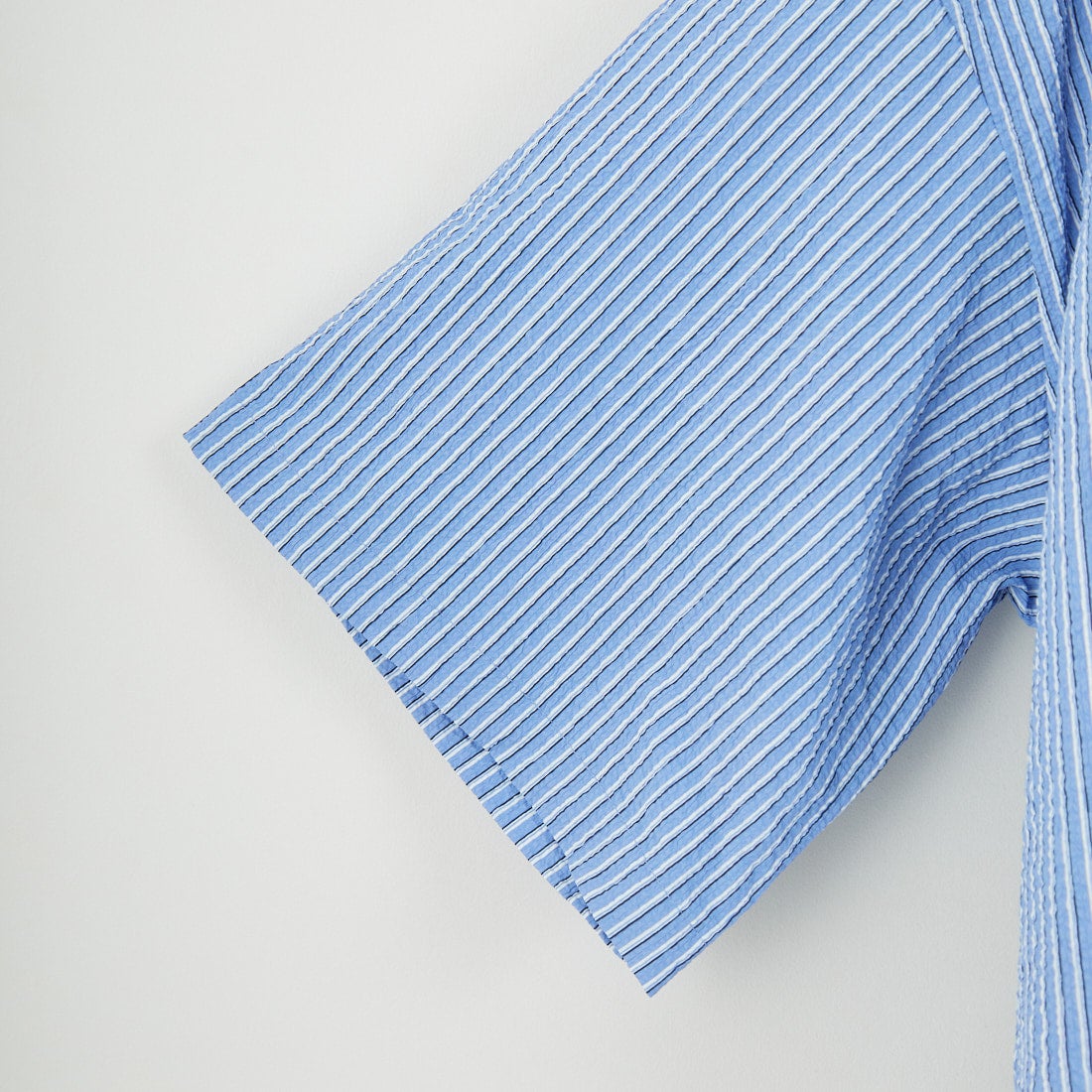 THOUSAND MILE [サウザンド マイル] ショートスリーブシャツ ストライプ [TM251ST00091] BLUE ST