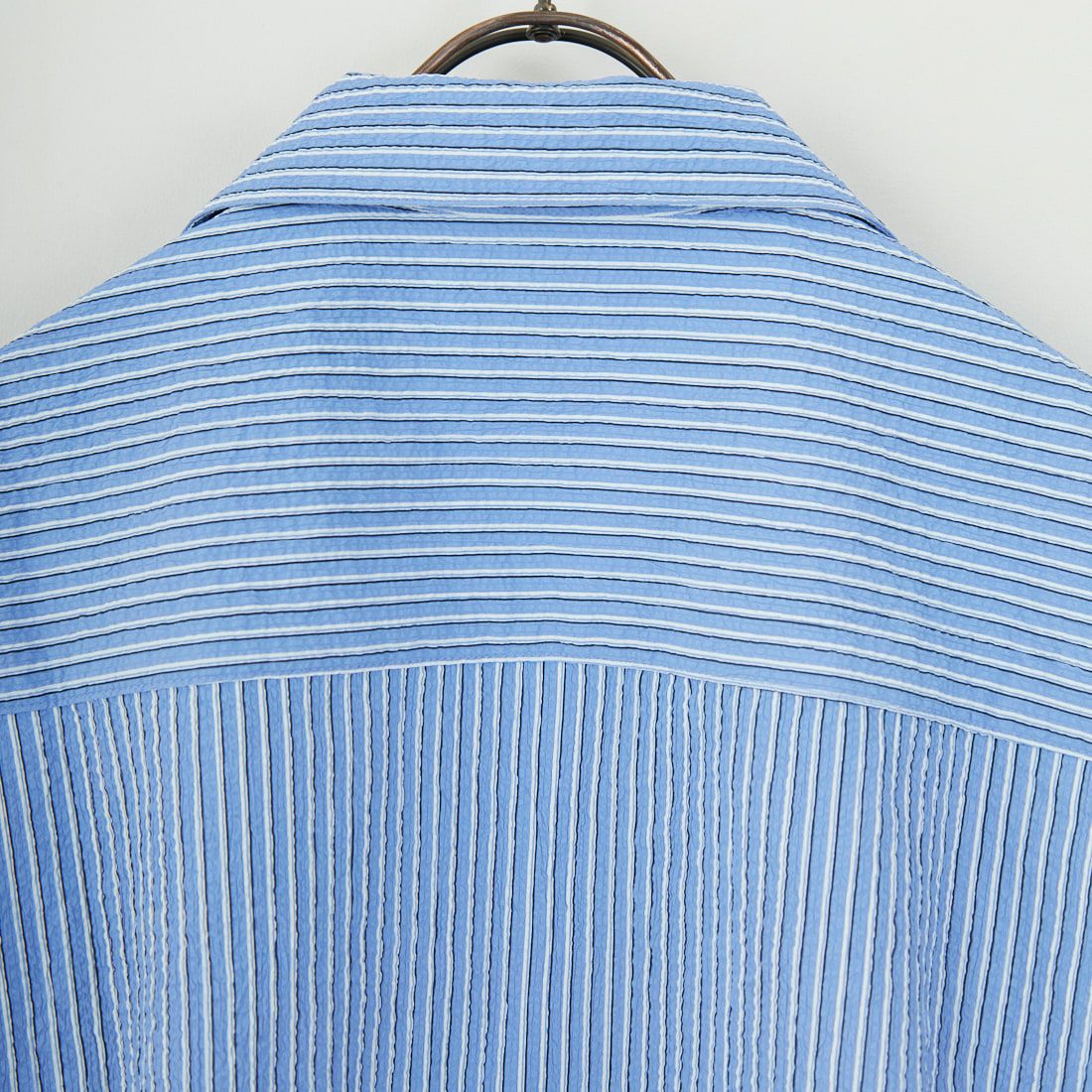 THOUSAND MILE [サウザンド マイル] ショートスリーブシャツ ストライプ [TM251ST00091] BLUE ST