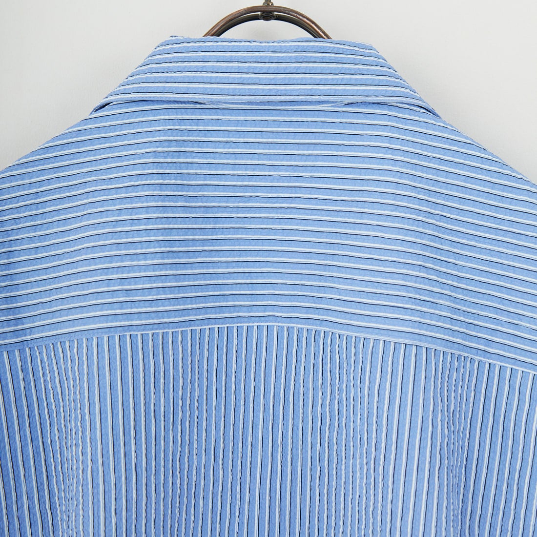 THOUSAND MILE [サウザンド マイル] ショートスリーブシャツ ストライプ [TM251ST00091] BLUE ST