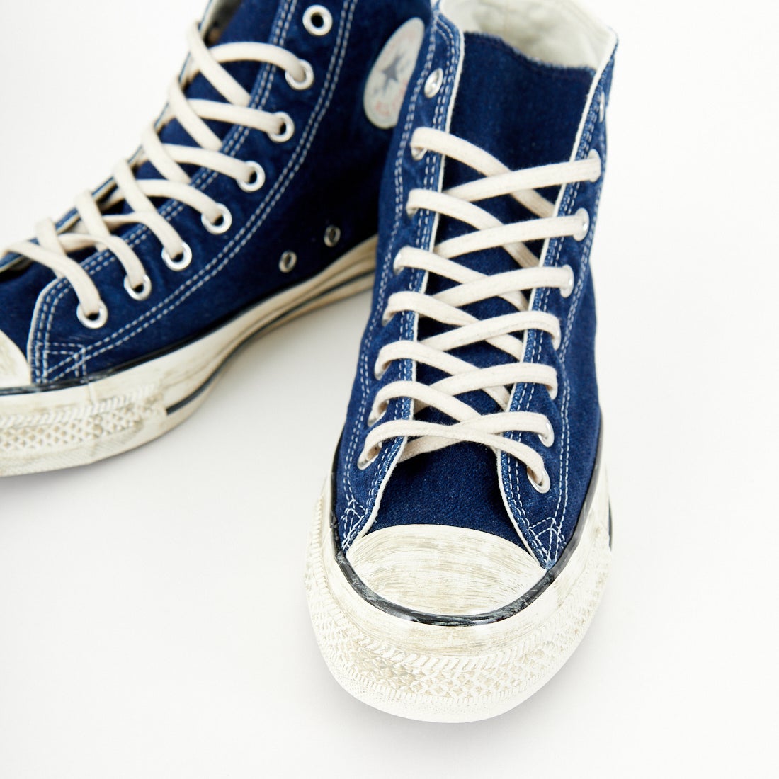 CONVERSE [コンバース] オールスター エイジドフェイデッドデニム AG HI [AS-AGED-FDENIM-AG-HI] ﾈｲﾋﾞｰ