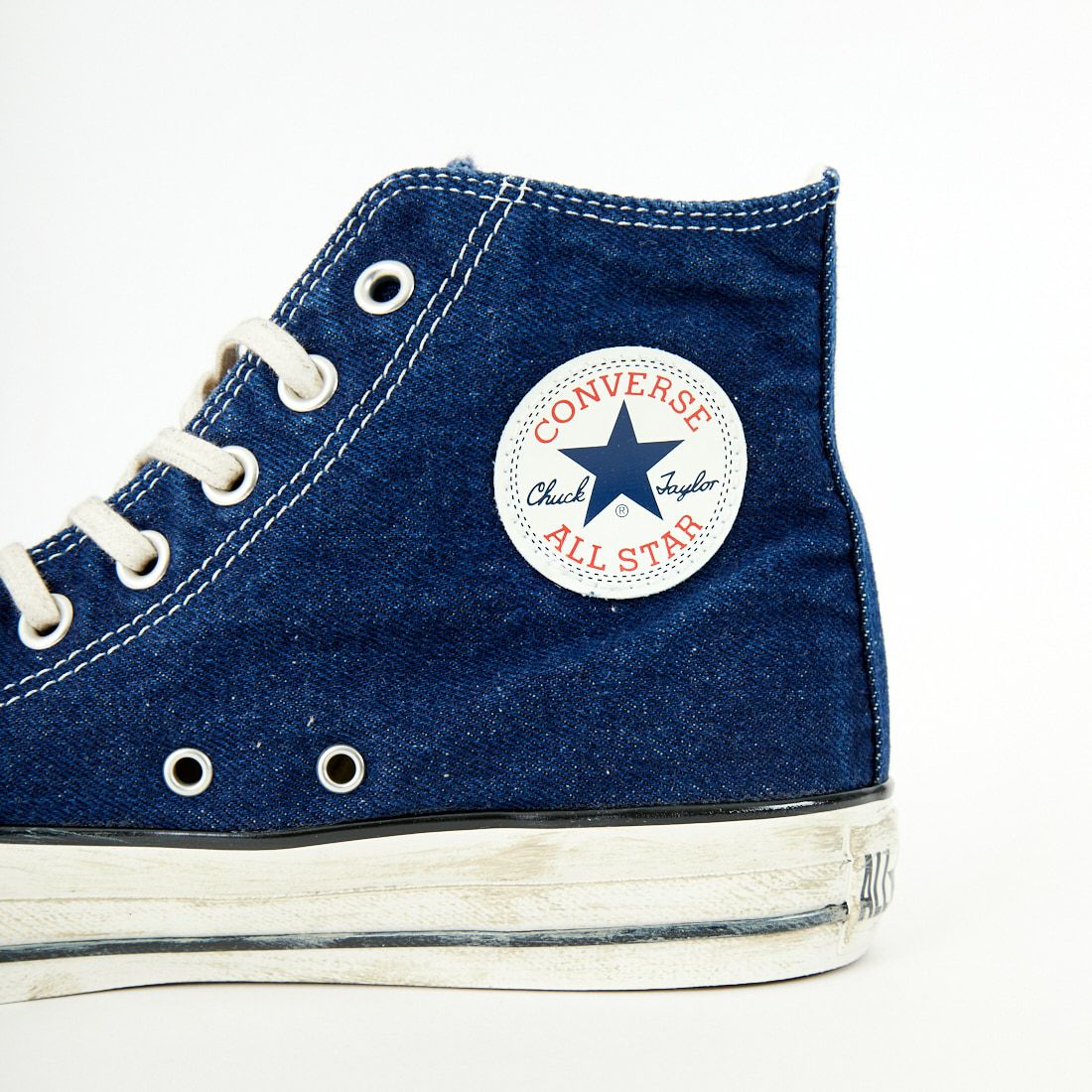 CONVERSE [コンバース] オールスター エイジドフェイデッドデニム AG HI [AS-AGED-FDENIM-AG-HI] ﾈｲﾋﾞｰ