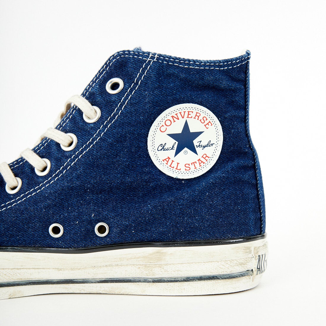 CONVERSE [コンバース] オールスター エイジドフェイデッドデニム AG HI [AS-AGED-FDENIM-AG-HI] ﾈｲﾋﾞｰ
