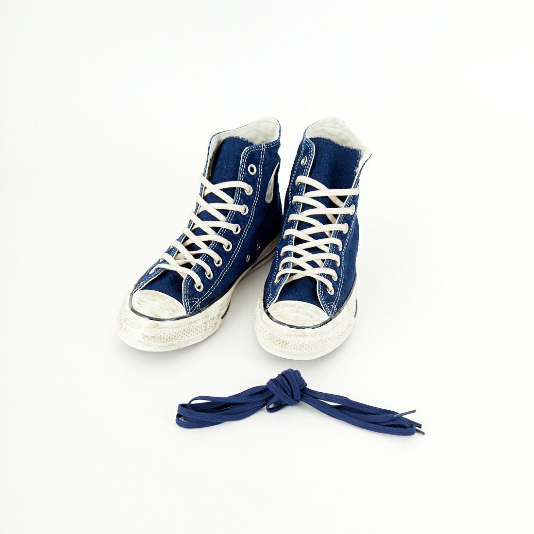 CONVERSE [コンバース] オールスター エイジドフェイデッドデニム AG HI [AS-AGED-FDENIM-AG-HI] ﾈｲﾋﾞｰ