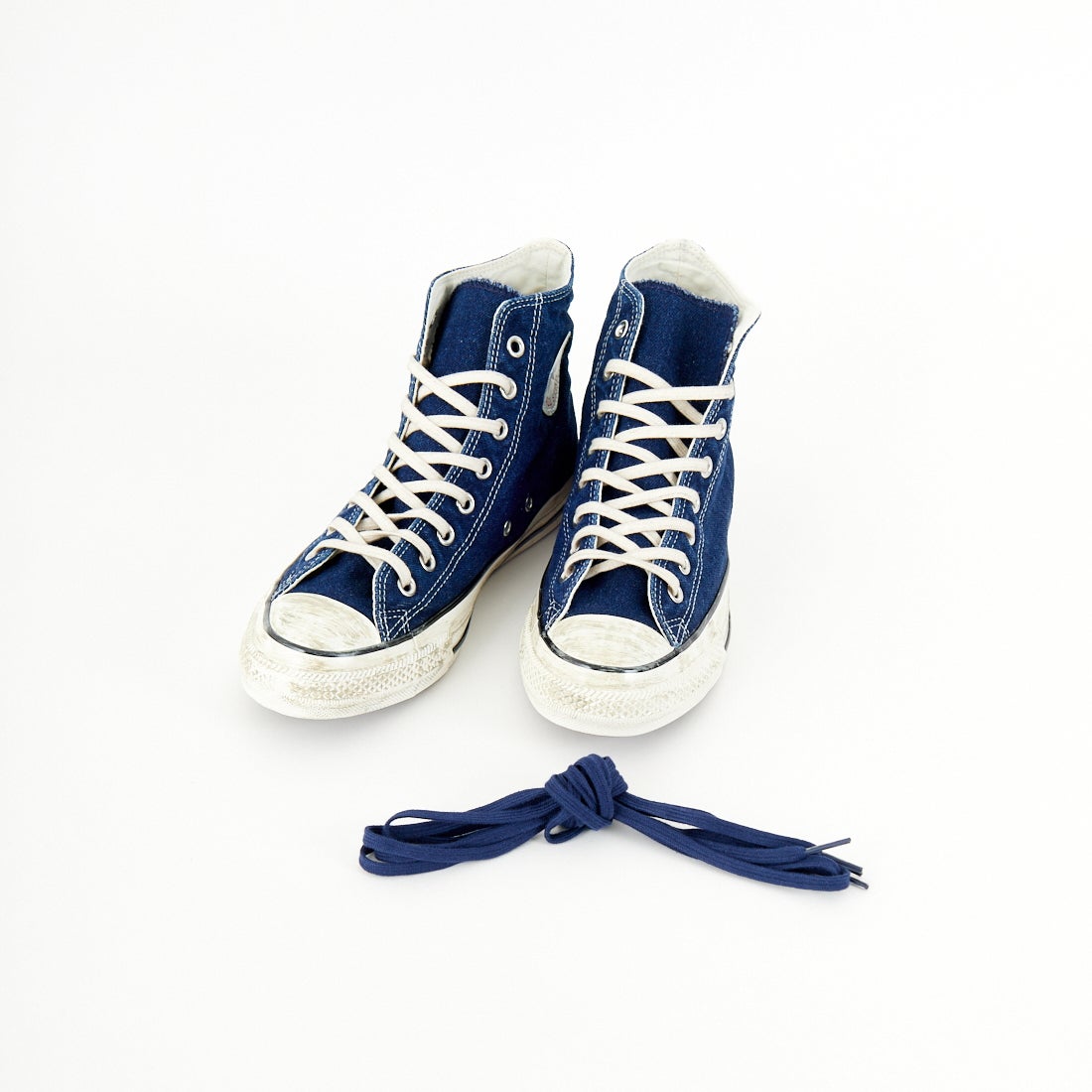CONVERSE [コンバース] オールスター エイジドフェイデッドデニム AG HI [AS-AGED-FDENIM-AG-HI] ﾈｲﾋﾞｰ