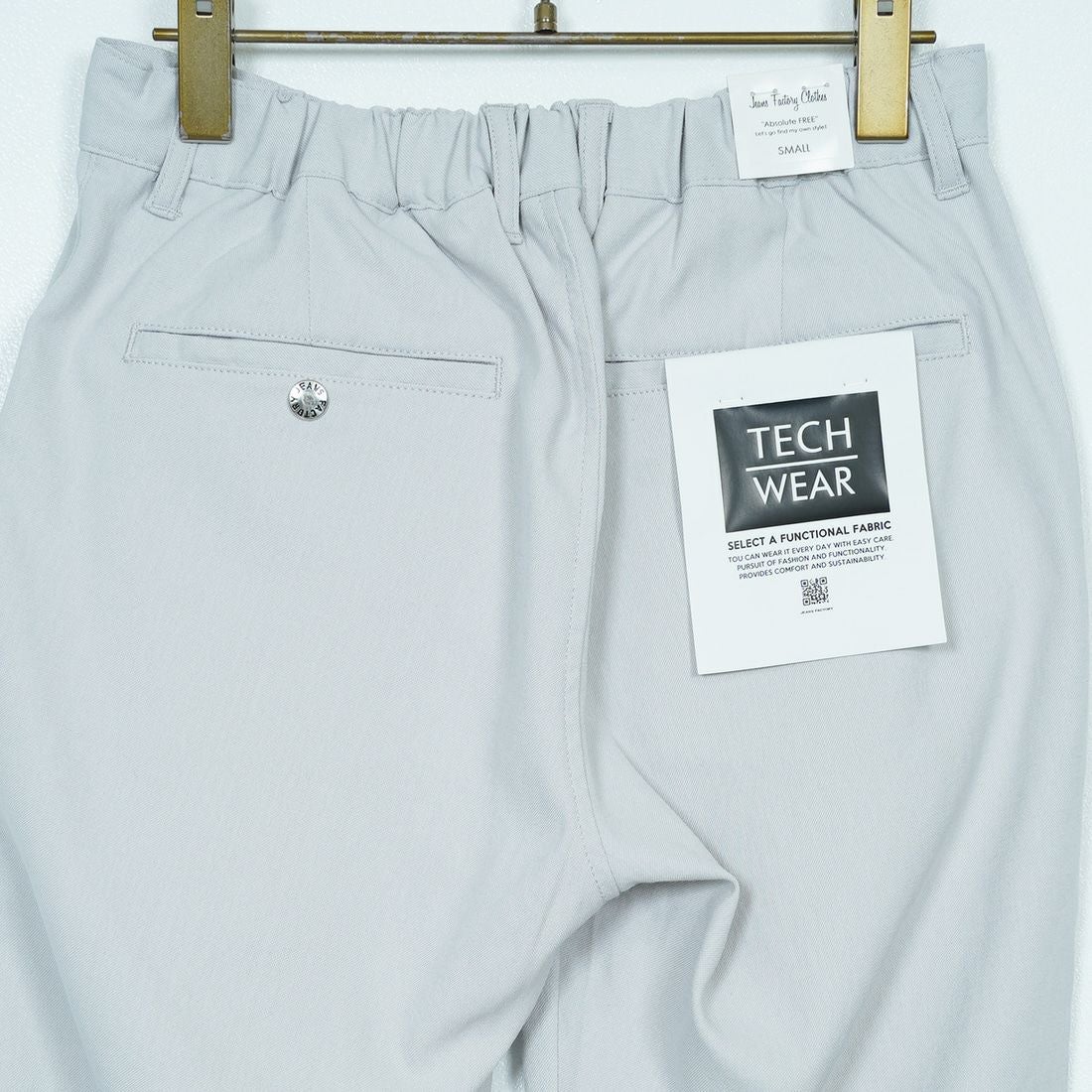 Jeans Factory Clothes [ジーンズファクトリークローズ] シェリタリングドライオックス1Pイージートラウザー [JFC-252-002] 64 GRY