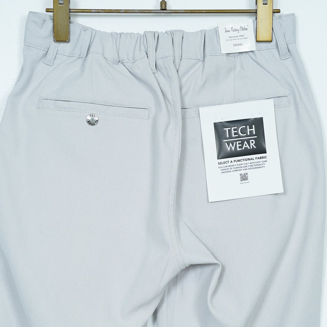 Jeans Factory Clothes [ジーンズファクトリークローズ] シェリタリングドライオックス1Pイージートラウザー [JFC-252-002] 64 GRY