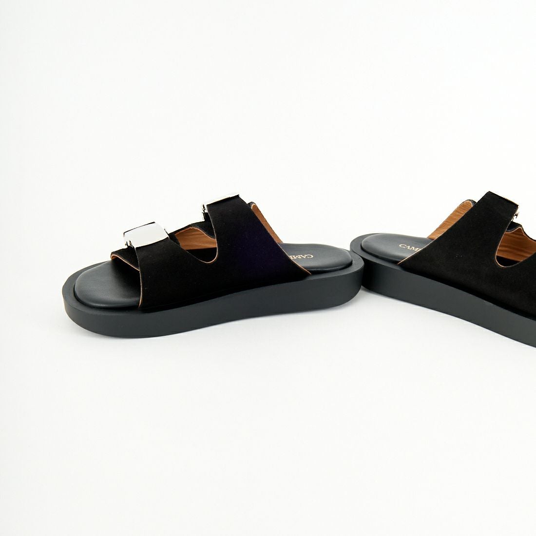 Caminando [カミナンド] スライドバックルサンダル [2522W] BLACK