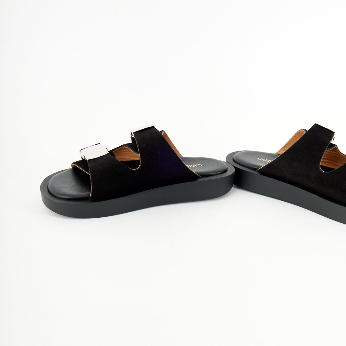 Caminando [カミナンド] スライドバックルサンダル [2522W] BLACK