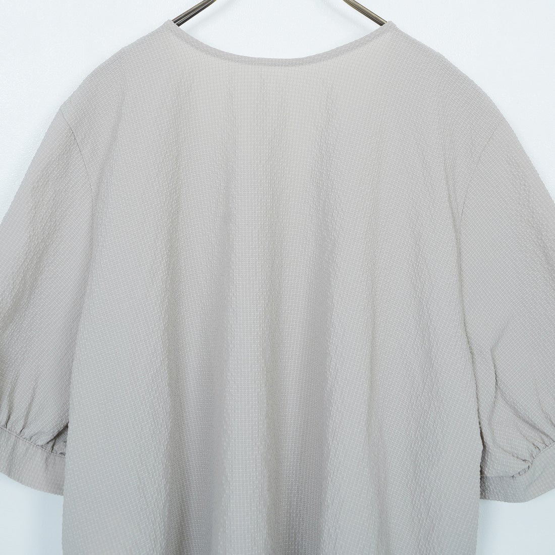 Jf Ready Made [ジェイエフレディメイド] カラミタンブラーダブルリボンブラウス [8855306-01] 36 ﾗｲﾄﾍﾞｰｼ