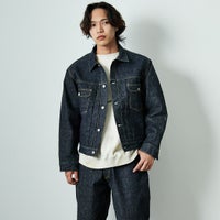 128 NAVY&&モデル身長：179cm 着用サイズ：M&&