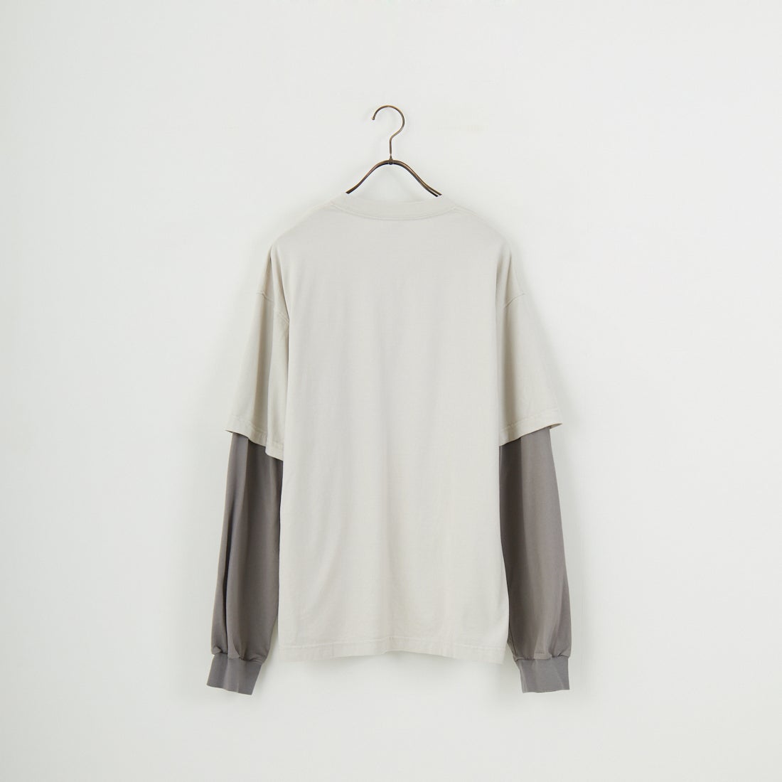 SEDAN ALL-PURPOSE [セダン オールパーパス] オーバルロゴレイヤードTシャツ [SD25S-CT04] IVO/GRY