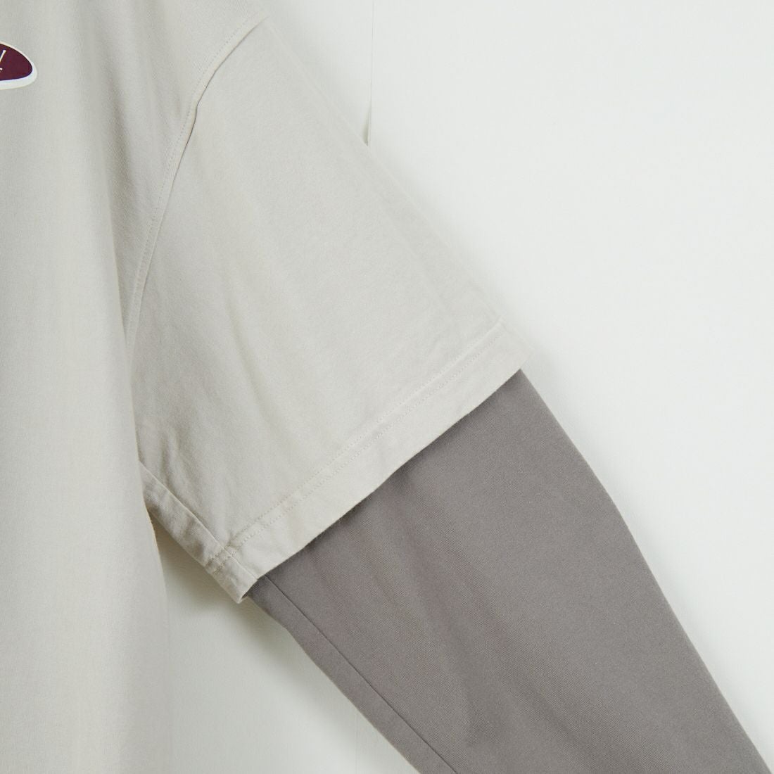 SEDAN ALL-PURPOSE [セダン オールパーパス] オーバルロゴレイヤードTシャツ [SD25S-CT04] IVO/GRY