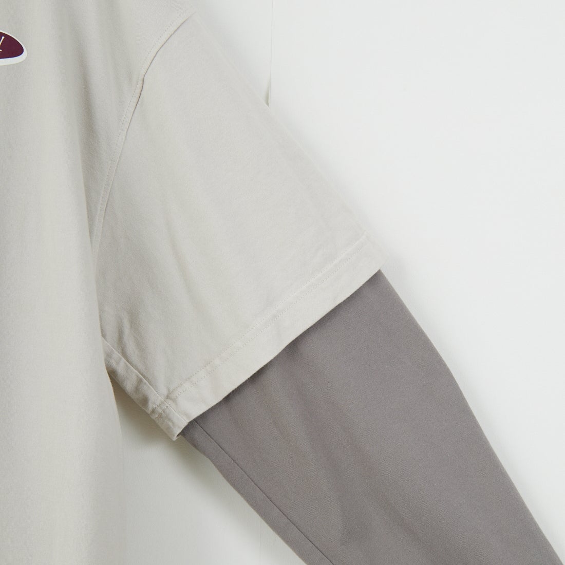 SEDAN ALL-PURPOSE [セダン オールパーパス] オーバルロゴレイヤードTシャツ [SD25S-CT04] IVO/GRY