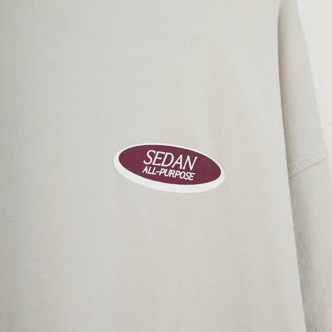 SEDAN ALL-PURPOSE [セダン オールパーパス] オーバルロゴレイヤードTシャツ [SD25S-CT04] IVO/GRY