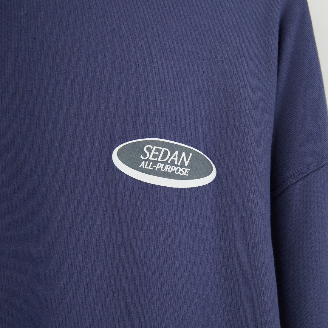 SEDAN ALL-PURPOSE [セダン オールパーパス] オーバルロゴレイヤードTシャツ [SD25S-CT04] NVY/CHR