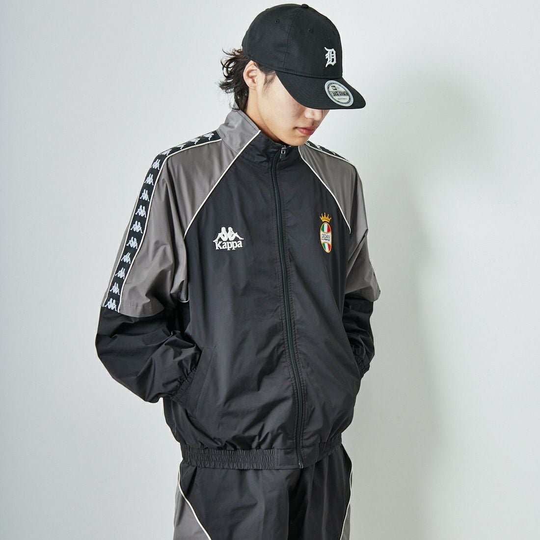 SEDAN ALL-PURPOSE [セダン オールパーパス] Kappa プレゼンテーションジャケット [SD25S-JK06] NERO &&モデル身長：179cm 着用サイズ：L&&