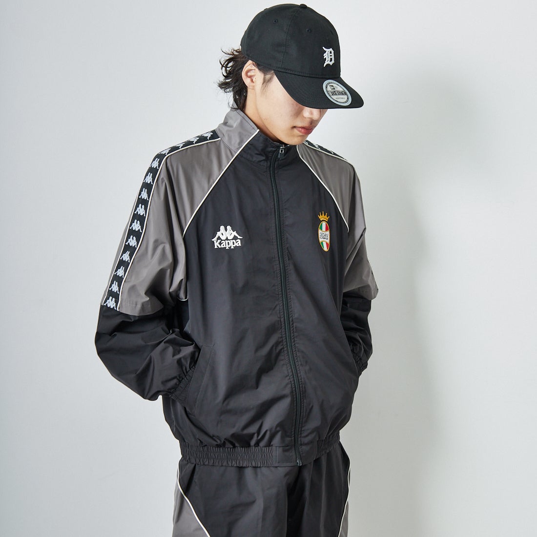 SEDAN ALL-PURPOSE [セダン オールパーパス] Kappa プレゼンテーションジャケット [SD25S-JK06] NERO &&モデル身長：179cm 着用サイズ：L&&