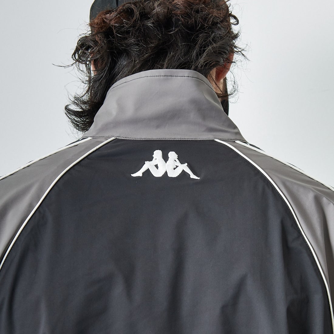 SEDAN ALL-PURPOSE [セダン オールパーパス] Kappa プレゼンテーションジャケット [SD25S-JK06] NERO &&モデル身長：179cm 着用サイズ：L&&