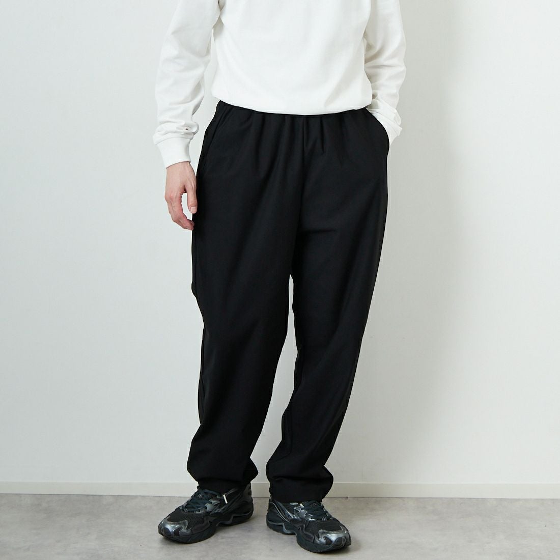 新品 STIIL BY HAND Co / Pe パンツ 44 STILL BY HAND [スティルバイハンド] 別注 スリムテーパードパンツ