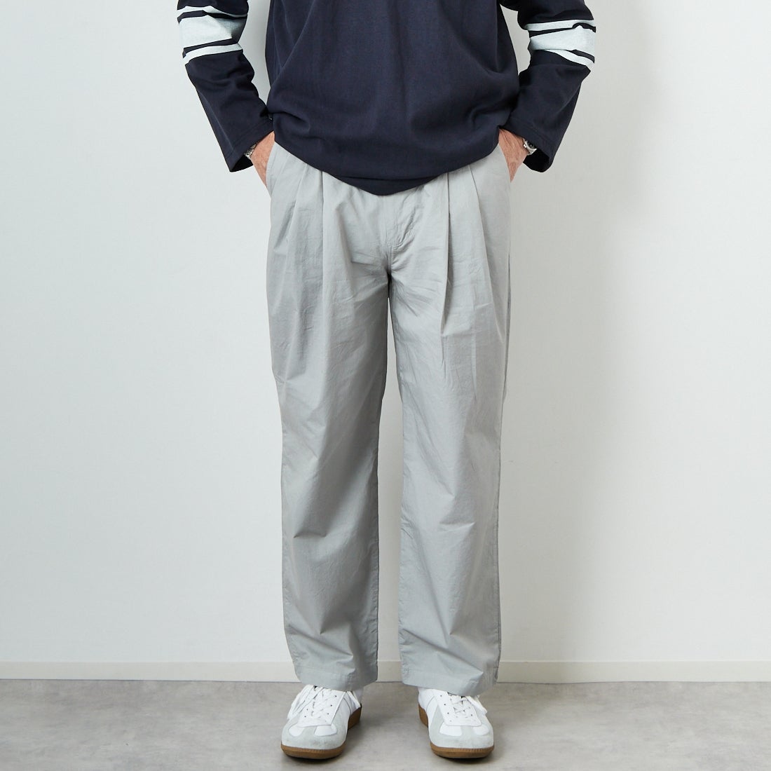 ICE GRAY&&モデル身長：174cm 着用サイズ：48&&