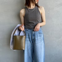 08 CHARCOA&&モデル身長：158cm 着用サイズ：F&&